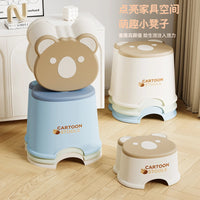 Stackable Thickened Plastic Stool for Bathroom, Living Room, and Kids