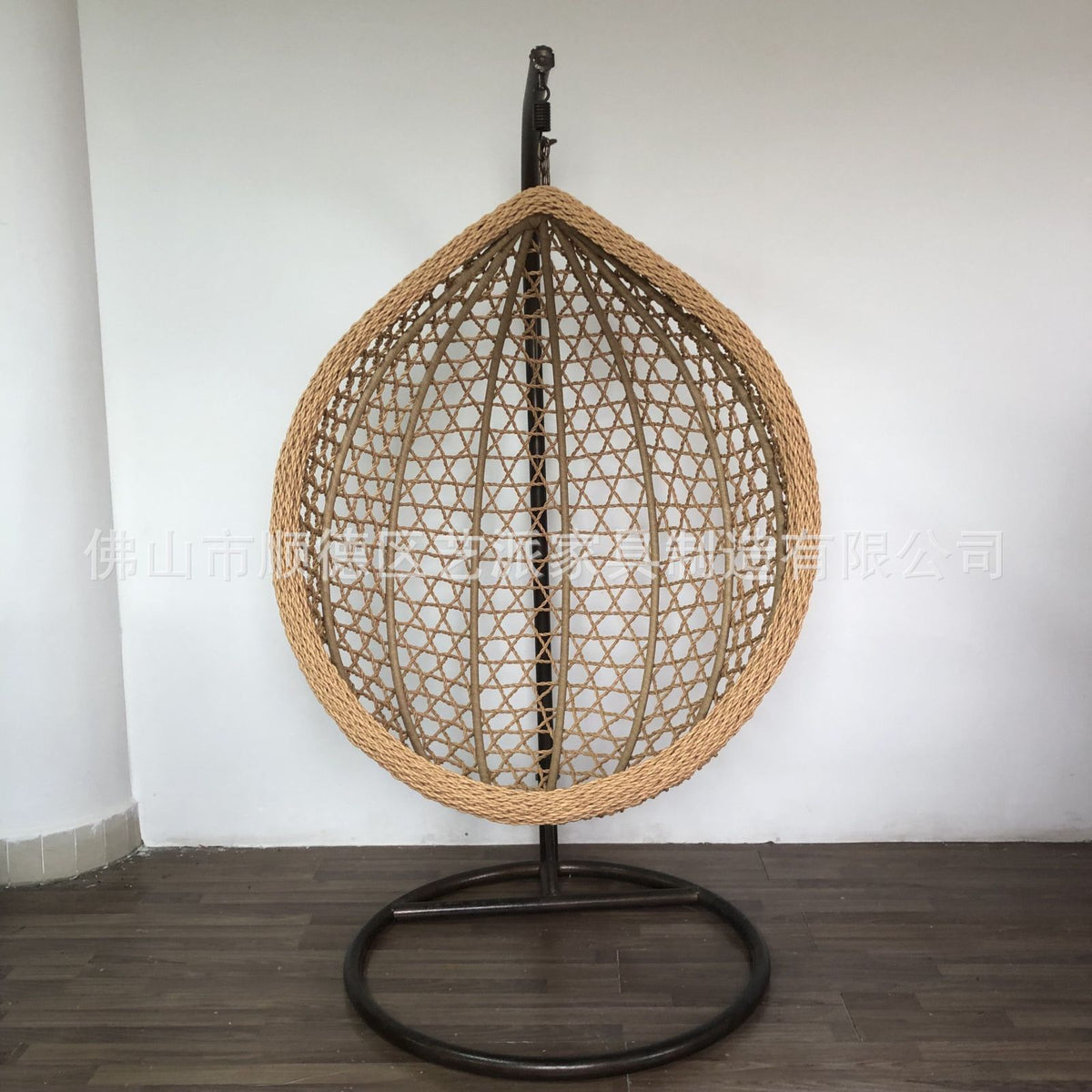 Outdoor Indoor Patio Balcony Wicker Rattan Hanging Swing Chair