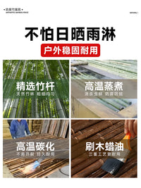 Bamboo Fence Outdoor Garden Decorative Privacy Screen