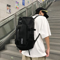 Fashionable Convertible Travel Backpack for Short Trips, Gym, and Swimming