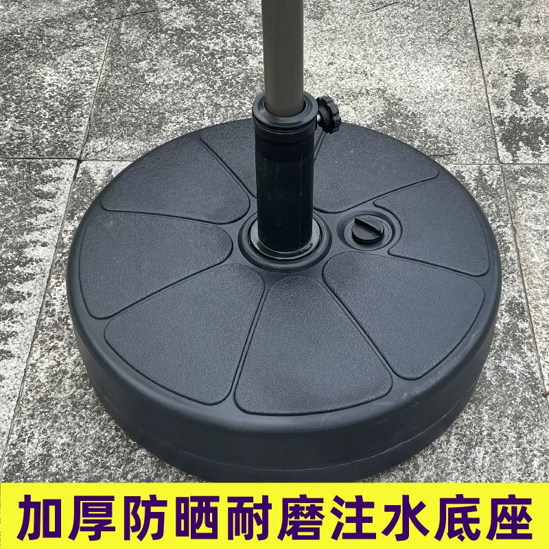 Outdoor Umbrella Base Water/Sand Filled Stand for Fishing & Patio Umbrellas