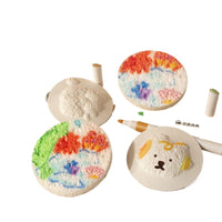 Bubble Texture Painting Kit for Kids, DIY 3D Art with Pulp Paper and Acrylic Paints
