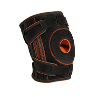 Professional Silicone Sports Knee Brace for Running Cycling Hiking with Pressure Reduction and Adjustable Support