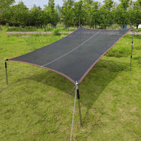 Adjustable Telescopic Pole for Sunshade Net Support, Ground Insert Type
