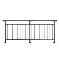 Thickened Zinc Steel Fence Panel for Outdoor Wall, Balcony, Courtyard, School, Road Barrier