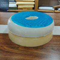 Memory Foam Gel Toilet Seat Cushion, Slow Rebound Hemorrhoid Gel Seat Cushion for Office Chair