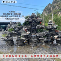 Artificial Rockery Landscape Stone for Outdoor Garden Pond Waterfall Decor