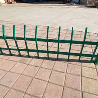 Zinc Steel Garden Fence for Municipal Green Belts, Parks, Villas, and Landscaping