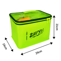 Zhiyi Waterproof Fishing Tackle Bag Lure Box Storage Organizer