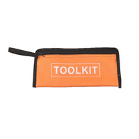 Portable Oxford Cloth Tool Bag with Zipper, Multi-functional Handheld Hardware Organizer Pouch