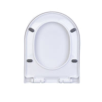 Thickened Universal Toilet Seat Cover with Quick Release Hinges for Home Bathroom