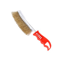 Wire Brush with Plastic Handle for Industrial Cleaning and Polishing
