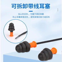 Reusable Silicone Christmas Tree Earplugs for Noise Reduction, Sleep, Swimming, and Industrial Use