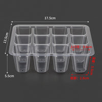 Breathable Seedling Starter Trays with Humidity Dome for Gardening and Plant Propagation