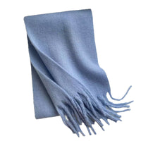 Women's Plaid Tassel Scarf Soft Warm Shawl