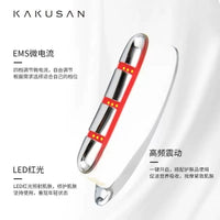 EMS Facial Massager for Essence Infusion, Lifting, and Wrinkle Reduction with Red Light Therapy