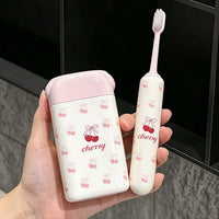 Portable Travel Toothbrush Holder and Rinse Cup Set for Adults and Kids