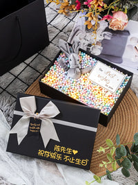 Creative Niche Gift Boxes for Men, Large High-End Exquisite Empty Gift Box Packaging for Birthday