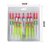 Fishing Floats Set - High Visibility Vertical Bobbers for Angling