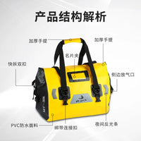 Motorcycle Waterproof Tail Bag, Bicycle Pannier Side Box Expansion Bag, Outdoor Travel Rain Storage Bag