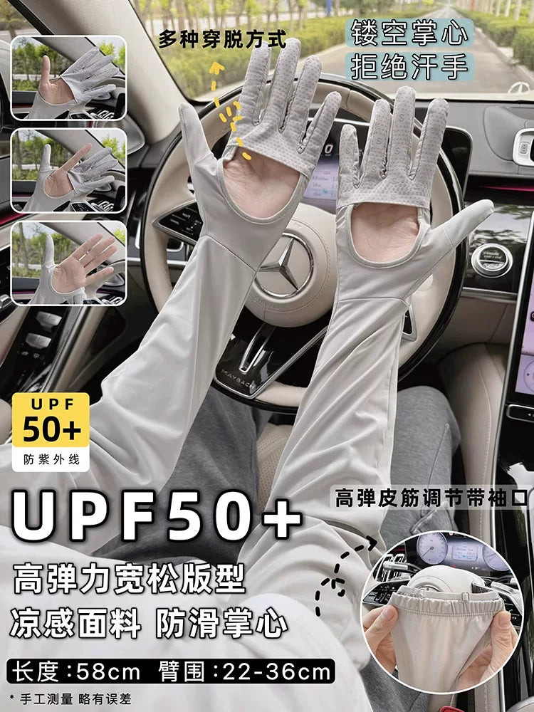 Cooling UV Protection Arm Sleeves for Summer Outdoor Activities