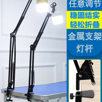Portable Outdoor Rechargeable LED Light with Telescopic Stand for Stalls and Night Markets
