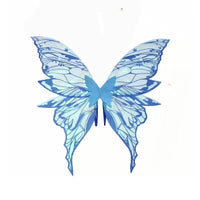 Glitter Butterfly Wings for Festivals, Performances, and Photo Props