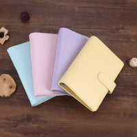 A5/B5 Large Capacity Loose-Leaf Photo Album and Card Holder with Zipper Pockets