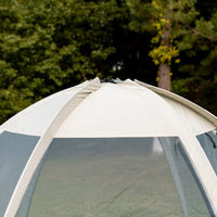 Outdoor Camping 6-Sided Anti-Mosquito Garden House Transparent Tent for Multiple People