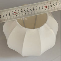 Stretch Fabric Pumpkin Lampshade for E27 Fixtures