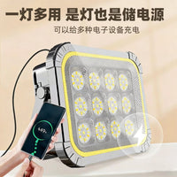 Solar Folding Camping Lantern Portable Outdoor Emergency Light for Home and Market Stalls