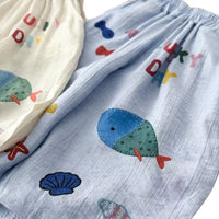 Kids' Breathable Cartoon Casual Pants for Summer