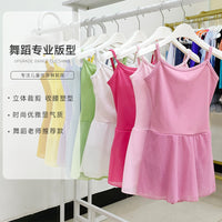 Girls' Ballet Dance Leotard Dress for Kids, Gymnastics Practice Outfit