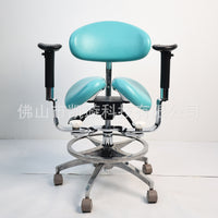 Ergonomic Saddle Stool with Backrest for Salon, Spa, and Medical Use