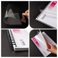 Frosted PVC/PP Plastic Sheets for Binding Covers and Document Protection, A3/A4