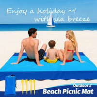 Lightweight Foldable Outdoor Beach Picnic Mat Moisture-Proof Portable Storage