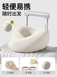 U-Shaped Travel Neck Pillow for Office, Car, and Airplane Naps