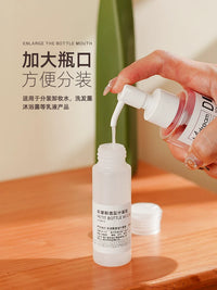 Portable Travel Bottles for Shampoo, Lotion, and Toiletries - Squeezable Soft Tubes