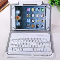 Universal Bluetooth Keyboard Case for 7-10 inch Tablets, Foldable Protective Cover for Apple, Android, Windows