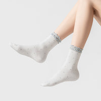 Non-Slip Yoga Pilates Socks with Silicone Grips for Women