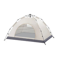 Automatic Pop-Up Camping Tent for 3-4 People, Windproof UV Protection Mosquito Net, Lightweight