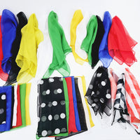 Magician's Chiffon Silk Scarf for Stage Magic Tricks and Performances