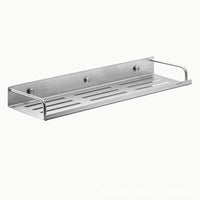 304 Stainless Steel Wall-Mounted Kitchen & Bathroom Storage Shelf for Spice Jars