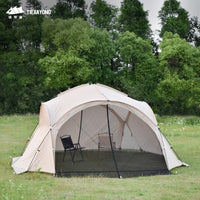 Outdoor Dome Canopy Tent with Sun Protection for Camping and Windproof Rain Shelter