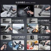 iTotem M8 Pro+ Car Vacuum Cleaner, Cordless Handheld with Blower Function, High Power Suction for Auto Interior