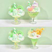 DIY Cream Glue Ice Cream Cup Craft Kit for Kids with Storage Box