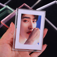 Magnetic Trading Card Holder with UV Protection - Clear Shell Design for Collectible Cards