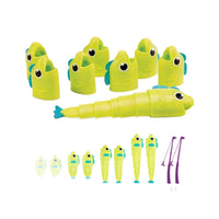 Fishing Battle Game for Kids, Telescopic Rod Desktop Interactive Toy for Hand-Eye Coordination