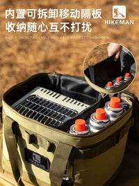 Outdoor Camping Heater Storage Bag Portable Multi-functional Cookware Gas Tank Anti-collision Organizer