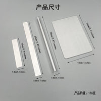 Polymer Clay Tools Set with Acrylic Board and Wavy Blades for DIY Crafting